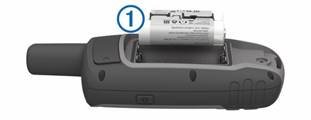 Garmin - GPSMAP 64 - Installing the NiMH Battery Pack Installing the NiMH Battery Pack