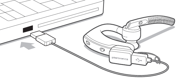 Plantronics - BT300 - Reset sensors Resetovat senzory