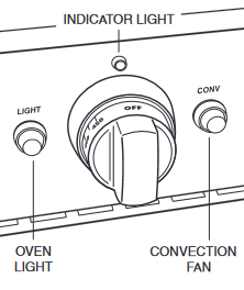 Wolf - Gas Range - Ovladač trouby Ovladač trouby