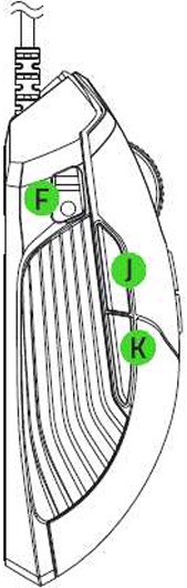 Razer - BASILISK - QURILMANING JOYLASHTIRILISHI 2-qadam QURILMANING JOYLASHTIRILISHI 2-qadam