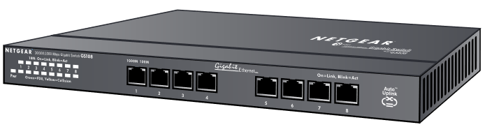 Netgear - ProSafe GS108 - Shpaketoni Kutinë dhe Verifikoni Përmbajtjen Hapi 1 Shpaketoni Kutinë dhe Verifikoni Përmbajtjen Hapi 1