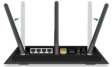 NETGEAR - R6400 - Az útválasztó telepítése – 1. lépés Az útválasztó telepítése – 1. lépés