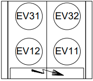 Carrier - 30HXC 080-375 - 30GX082/102 Fan Arrangement 30GX082/102 Fan Arrangement