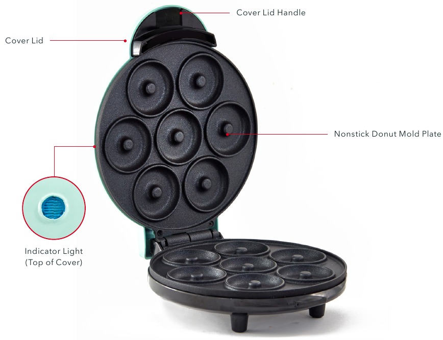 Dash - DDM007 - PIEZAS Y CARACTERÍSTICAS PIEZAS Y CARACTERÍSTICAS