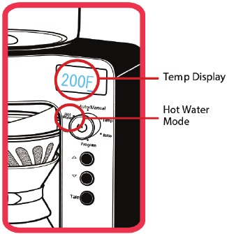 Gourmia - GCM3350 - Distributeur d'eau chaude Distributeur d'eau chaude