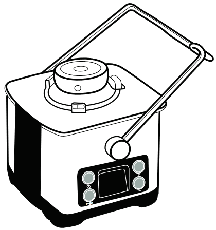 Gourmia - GJ1455 - SIKMA PRESİNİZİN MONTAJI - Adım 1 SIKMA PRESİNİZİN MONTAJI - Adım 1