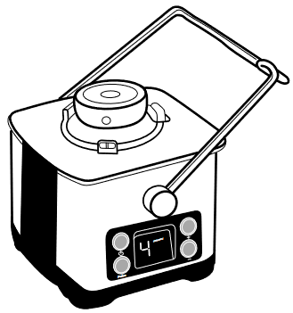 Gourmia - GJ-1350 - SIKMA PRESİNİZİ MONTE ETME - Adım 1 SIKMA PRESİNİZİ MONTE ETME - Adım 1