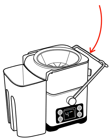 Gourmia - GJ-1350 - SIKMA PRESİNİZİ MONTE ETME - Adım 2 SIKMA PRESİNİZİ MONTE ETME - Adım 2