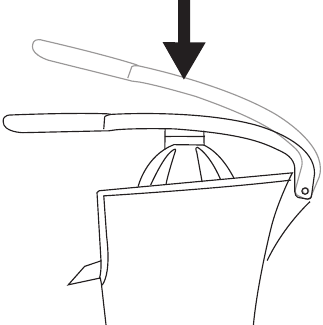 Gourmia - EPJ100 - Kol modunda çalışma Kol modunda çalışma