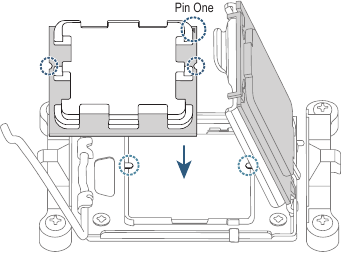 GIGABYTE - X670 AORUS ELITE AX - Εγκατάσταση της CPU - Βήμα 2 Εγκατάσταση της CPU - Βήμα 2