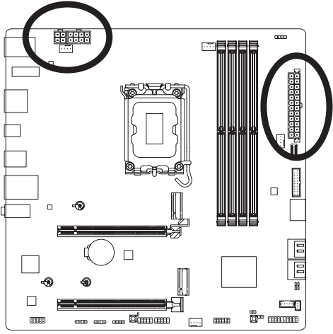 GIGABYTE - B760M AORUS ELITE X AX - ATX_12V_2X2/ATX_12V_2X4/ATX ATX_12V_2X2/ATX_12V_2X4/ATX