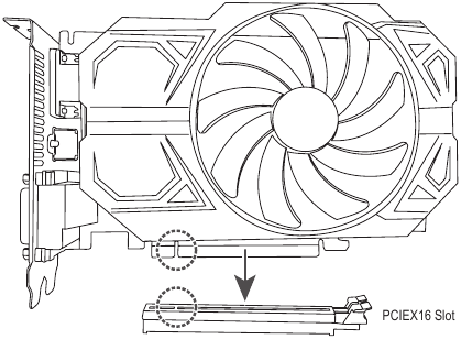 GIGABYTE - B760M AORUS ELITE X AX - Laienduskaardi paigaldamine Laienduskaardi paigaldamine