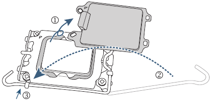 GIGABYTE - B760M AORUS ELITE X AX - CPU paigaldamine - 3. samm CPU paigaldamine - 3. samm