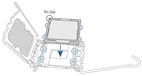 GIGABYTE - Z690 AORUS ELITE AX - Instalar a CPU - Passo 2 Instalar a CPU - Passo 2