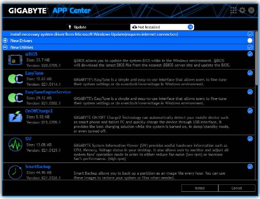 GIGABYTE - B450 AORUS ELITE V2 - Εγκατάσταση προγραμμάτων οδήγησης - Βήμα 2 Εγκατάσταση προγραμμάτων οδήγησης - Βήμα 2