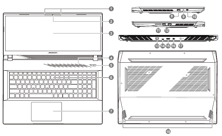 GIGABYTE - AORUS 17 BSF - Περιήγηση στο Notebook Περιήγηση στο Notebook