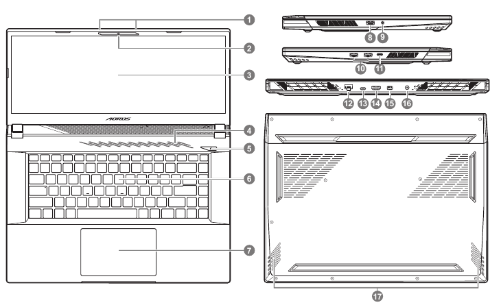 GIGABYTE - AORUS 15 BSF - Περιήγηση στο Notebook Περιήγηση στο Notebook