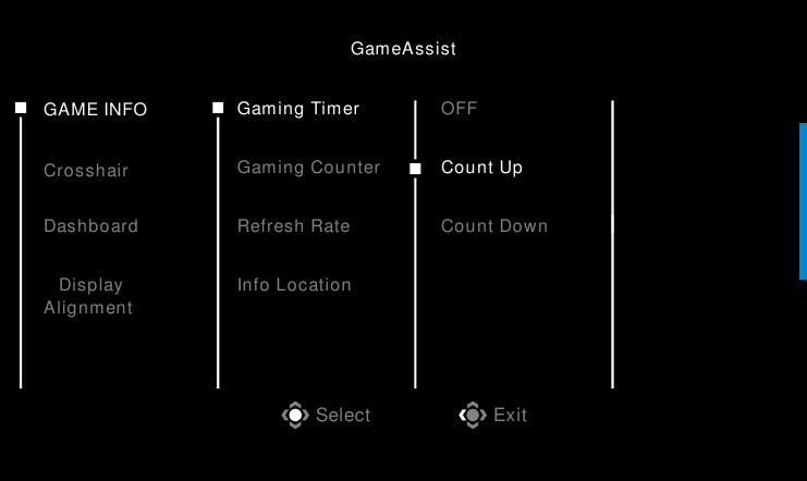 GIGABYTE - M27U - Πλήκτρο λειτουργίας - Game Assist Πλήκτρο λειτουργίας - Game Assist
