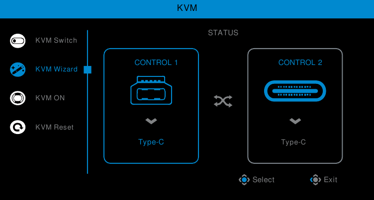 GIGABYTE - M27U - KVM Wizard: Διαμορφώστε τις σχετικές ρυθμίσεις KVM KVM Wizard: Διαμορφώστε τις σχετικές ρυθμίσεις KVM