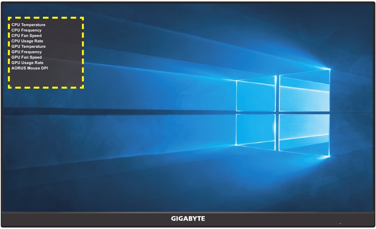 GIGABYTE - G24F 2 - Πίνακας ελέγχου - Βήμα 2 Πίνακας ελέγχου - Βήμα 2