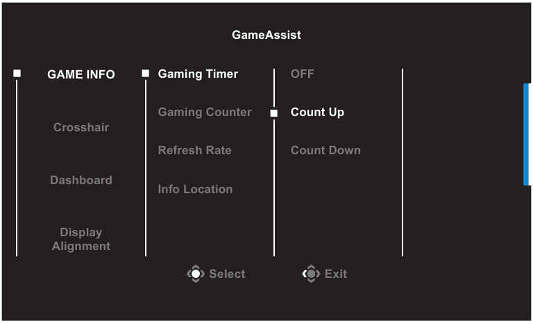 GIGABYTE - M32UC - Game Assist - Step 1 Game Assist - Βήμα 1