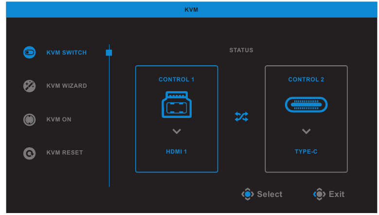 GIGABYTE - M32UC - KVM - Step 1 KVM - Βήμα 1