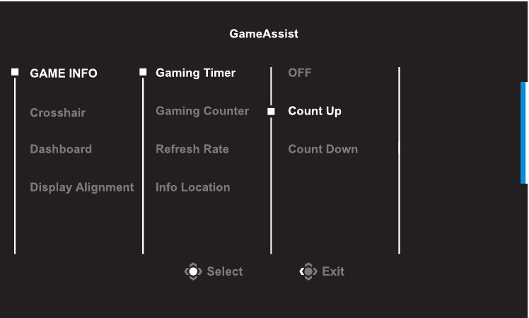 GIGABYTE - M27F A - Game Assist - Βήμα 1 Game Assist - Βήμα 1