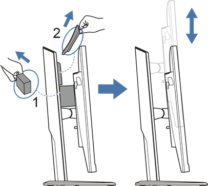 GIGABYTE - M27F A - Εγκατάσταση της βάσης της οθόνης - Βήμα 3 Εγκατάσταση της βάσης της οθόνης - Βήμα 3