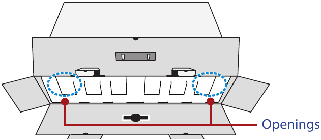 GIGABYTE - M27F A - Αποσυσκευασία - Βήμα 2 Αποσυσκευασία - Βήμα 2