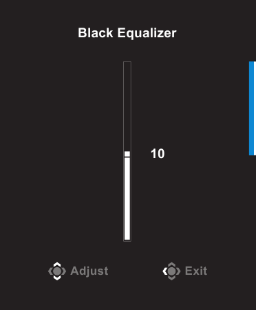 GIGABYTE - M28U - Συντόμευση πληκτρολογίου - Μενού Black Equalizer Μενού συντόμευσης - Black Equalizer