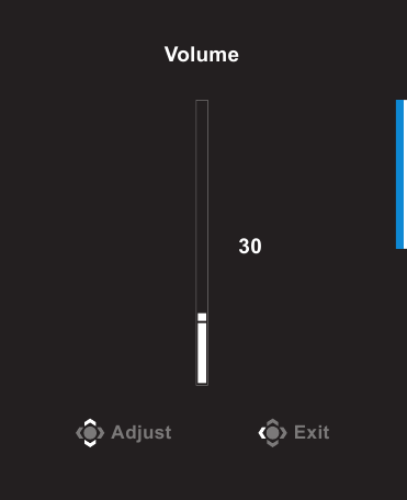 GIGABYTE - M28U - Συντόμευση πληκτρολογίου - Μενού έντασης Μενού συντόμευσης - Ένταση