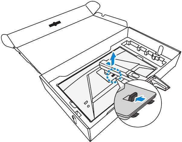 GIGABYTE - M28U - Εγκατάσταση βραχίονα στήριξης σε τοίχο - Βήμα 1 Εγκατάσταση βραχίονα στήριξης σε τοίχο - Βήμα 1