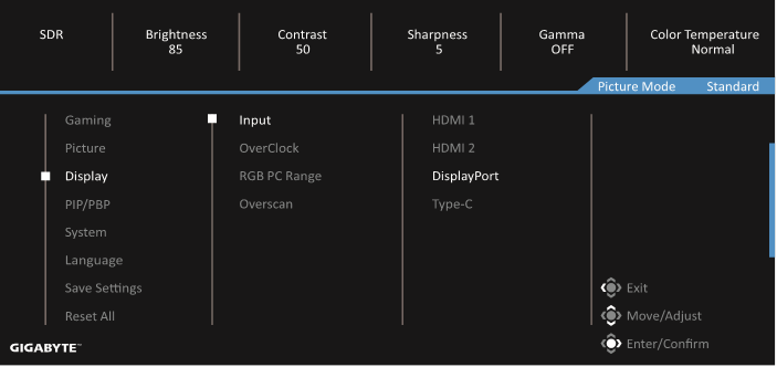 GIGABYTE - M32Q - Οθόνη Οθόνη