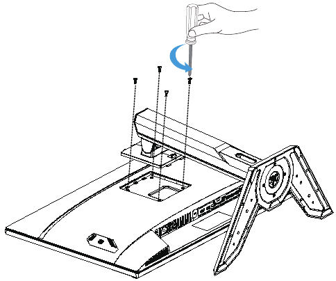 GIGABYTE - M32Q - Εγκατάσταση ενός βραχίονα στήριξης τοίχου - Βήμα 1 Εγκατάσταση ενός βραχίονα στήριξης τοίχου - Βήμα 1