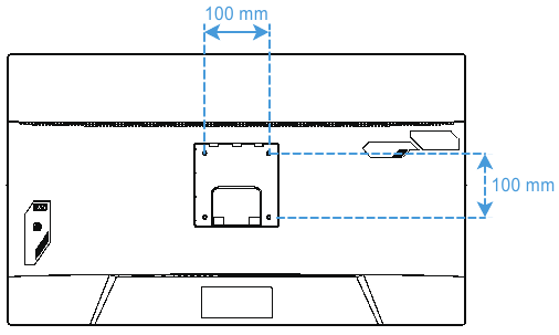 GIGABYTE - M32Q - Εγκατάσταση ενός βραχίονα στήριξης τοίχου - Βήμα 3 Εγκατάσταση ενός βραχίονα στήριξης τοίχου - Βήμα 3