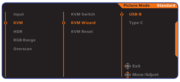 GIGABYTE - AORUS FI32Q - Configure the Device Settings - Display - Part 2 Διαμόρφωση των ρυθμίσεων της συσκευής - Οθόνη - Μέρος 2