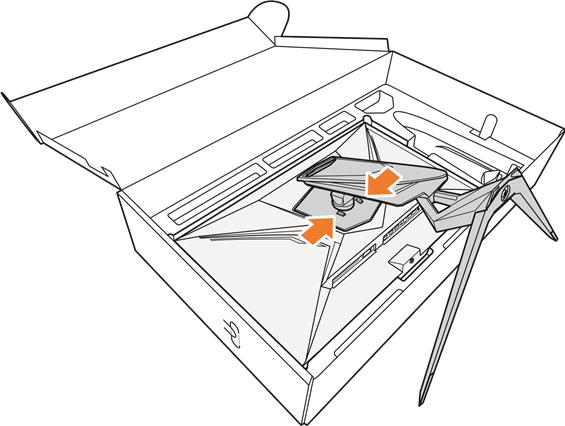 GIGABYTE - AORUS FI32Q - Εγκατάσταση ενός Βραχίονα Επιτοίχιας Στήριξης (Προαιρετικό) - Βήμα 1 Εγκατάσταση ενός Βραχίονα Επιτοίχιας Στήριξης (Προαιρετικό) - Βήμα 1