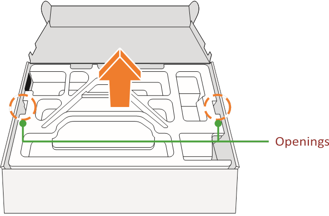 GIGABYTE - AORUS FI32Q - Αποσυσκευασία - Βήμα 3 Αποσυσκευασία - Βήμα 3