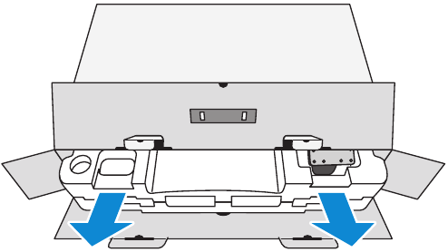 GIGABYTE - G32QC A - Αποσυσκευασία της μονάδας - Βήμα 3 Αποσυσκευασία της μονάδας - Βήμα 3