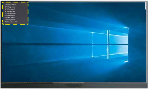 GIGABYTE - G27FC A - Πίνακας ελέγχου - Βήμα 2 Πίνακας ελέγχου - Βήμα 2