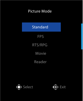 GIGABYTE - G27FC A - Hot Key - Βήμα 2 Hot Key - Βήμα 2
