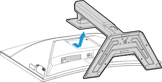 GIGABYTE - G27FC A - Εγκατάσταση βραχίονα επιτοίχιας στήριξης - Βήμα 2 Εγκατάσταση βραχίονα επιτοίχιας στήριξης - Βήμα 2