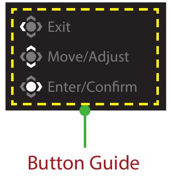 GIGABYTE - G27QC A - Configure the Device Settings Διαμόρφωση των Ρυθμίσεων της Συσκευής