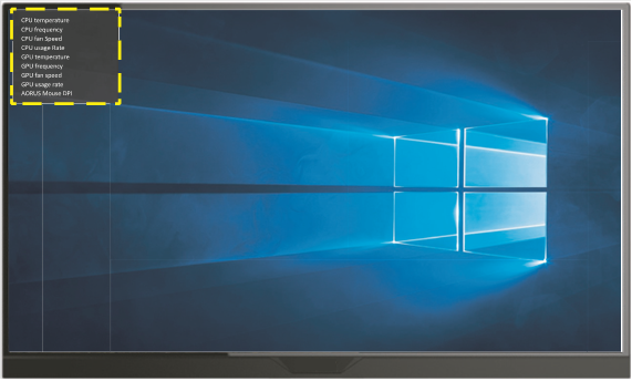 GIGABYTE - G27QC A - Οδηγός Κουμπιού Λειτουργιών - Dashboard - Μέρος 2 Οδηγός Κουμπιού Λειτουργιών - Dashboard - Μέρος 2