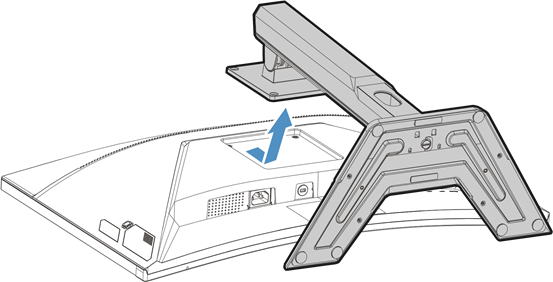 GIGABYTE - G27QC A - Installing a Wall-Mount Bracket (Optional) - Step 2 Εγκατάσταση βραχίονα στήριξης τοίχου (προαιρετικό) - Βήμα 2