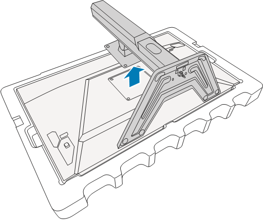 GIGABYTE - M27Q - Installing a Wall-Mount Bracket (Optional) - Step 2 Εγκατάσταση Βραχίονα Επιτοίχιας Στήριξης (Προαιρετικό) - Βήμα 2