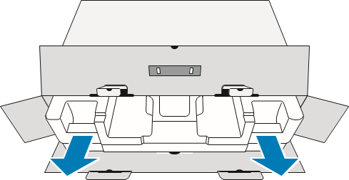 GIGABYTE - M27Q - Unpacking - Step 3 Αποσυσκευασία - Βήμα 3