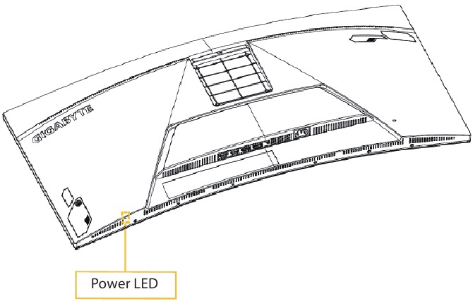 GIGABYTE - G34WQC A - Επισκόπηση προϊόντος - Μέρος 1 Επισκόπηση προϊόντος - Μέρος 1