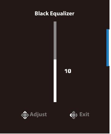 GIGABYTE - G34WQC A - Γρήγορο μενού - Μενού Black Equalizer Γρήγορο μενού - Μενού Black Equalizer