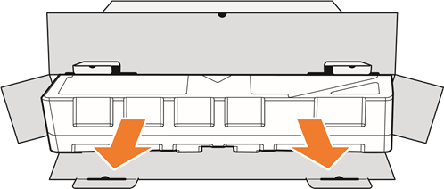 GIGABYTE - G34WQC A - Αποσυσκευασία της μονάδας - Βήμα 3 Αποσυσκευασία της μονάδας - Βήμα 3